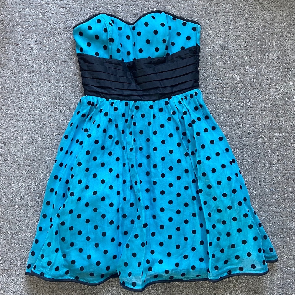 Betsey Johnson Strapless cupcake Dress